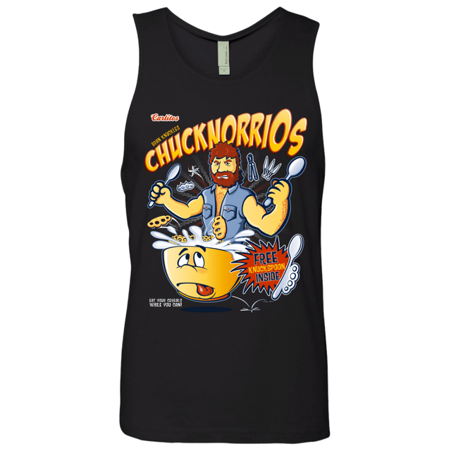 T-Shirts Black / S ChucknorriOs Men's Premium Tank Top