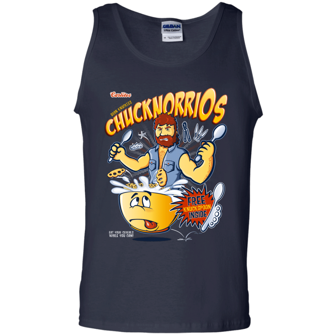 T-Shirts Navy / S ChucknorriOs Men's Tank Top