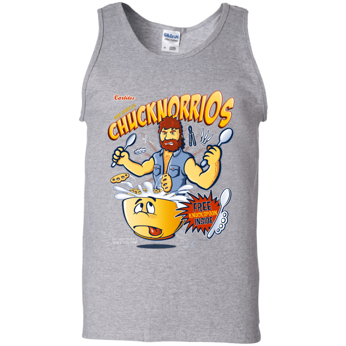 T-Shirts Sport Grey / S ChucknorriOs Men's Tank Top