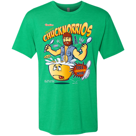 T-Shirts Envy / S ChucknorriOs Men's Triblend T-Shirt