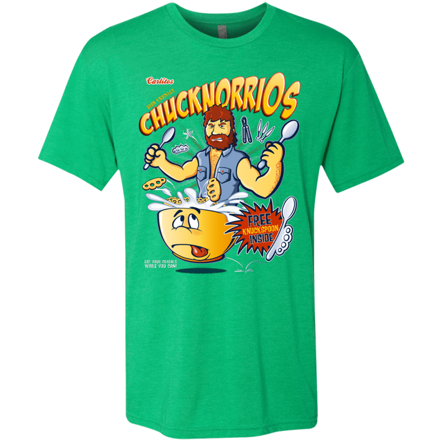T-Shirts Envy / S ChucknorriOs Men's Triblend T-Shirt