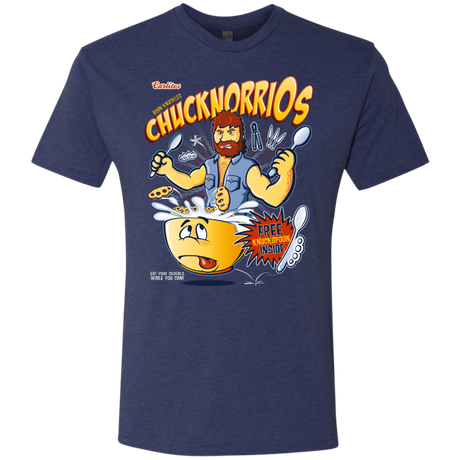 T-Shirts Vintage Navy / S ChucknorriOs Men's Triblend T-Shirt