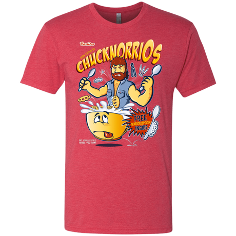 T-Shirts Vintage Red / S ChucknorriOs Men's Triblend T-Shirt