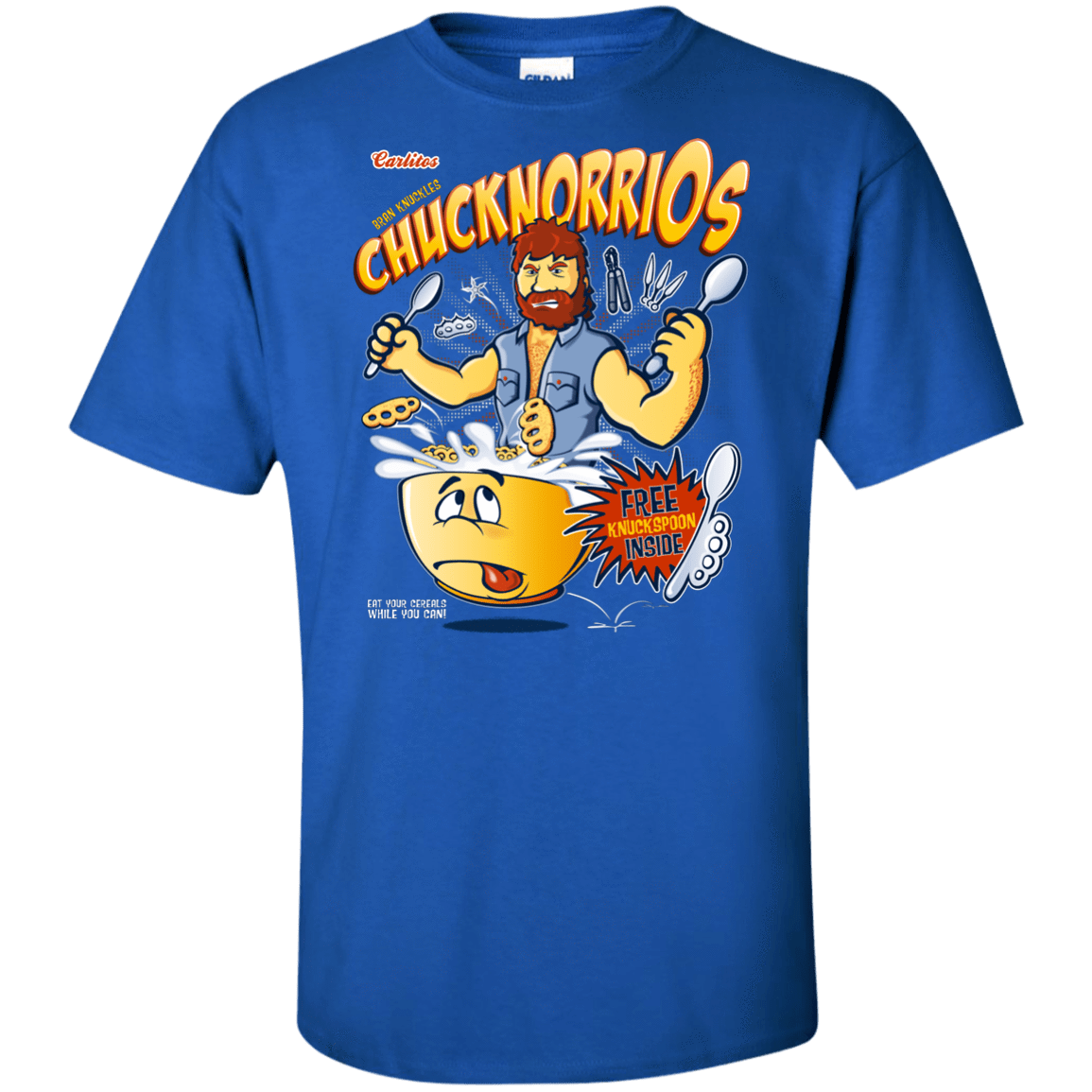 T-Shirts Royal / XLT ChucknorriOs Tall T-Shirt