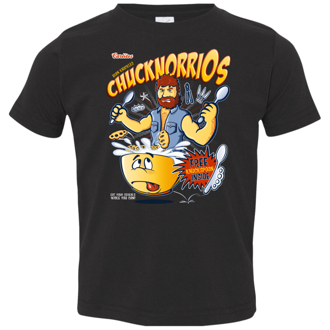 T-Shirts Black / 2T ChucknorriOs Toddler Premium T-Shirt