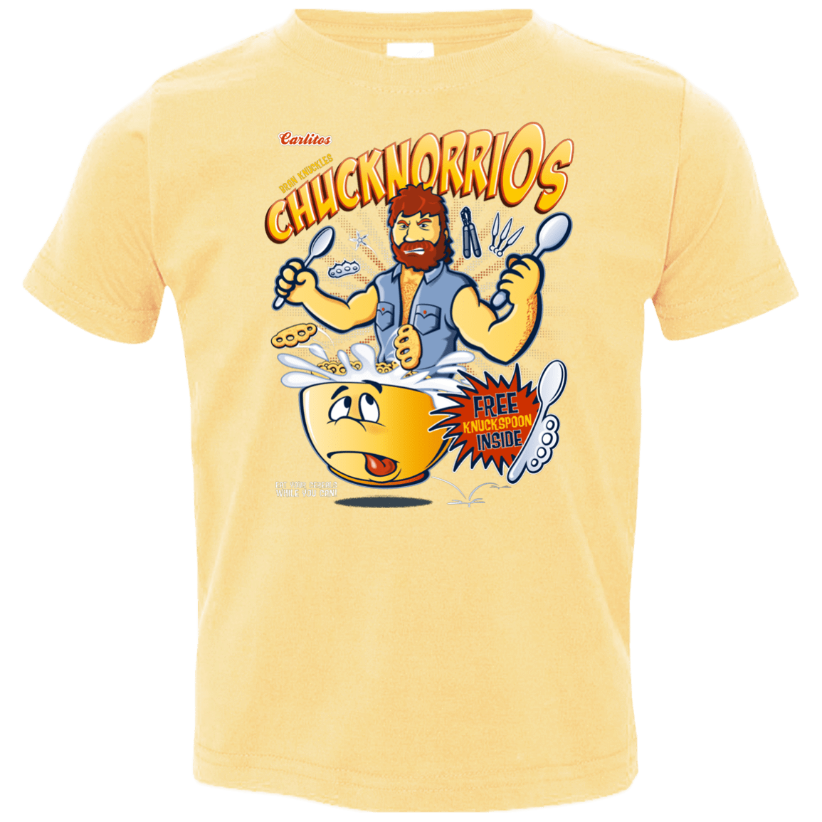 T-Shirts Butter / 2T ChucknorriOs Toddler Premium T-Shirt