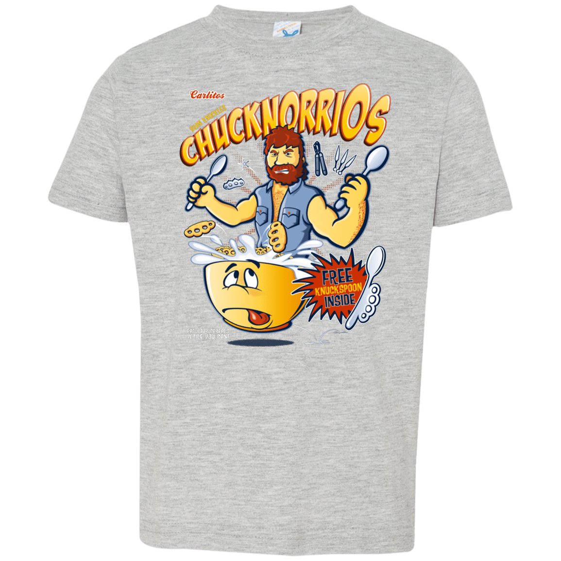 T-Shirts Heather Grey / 2T ChucknorriOs Toddler Premium T-Shirt