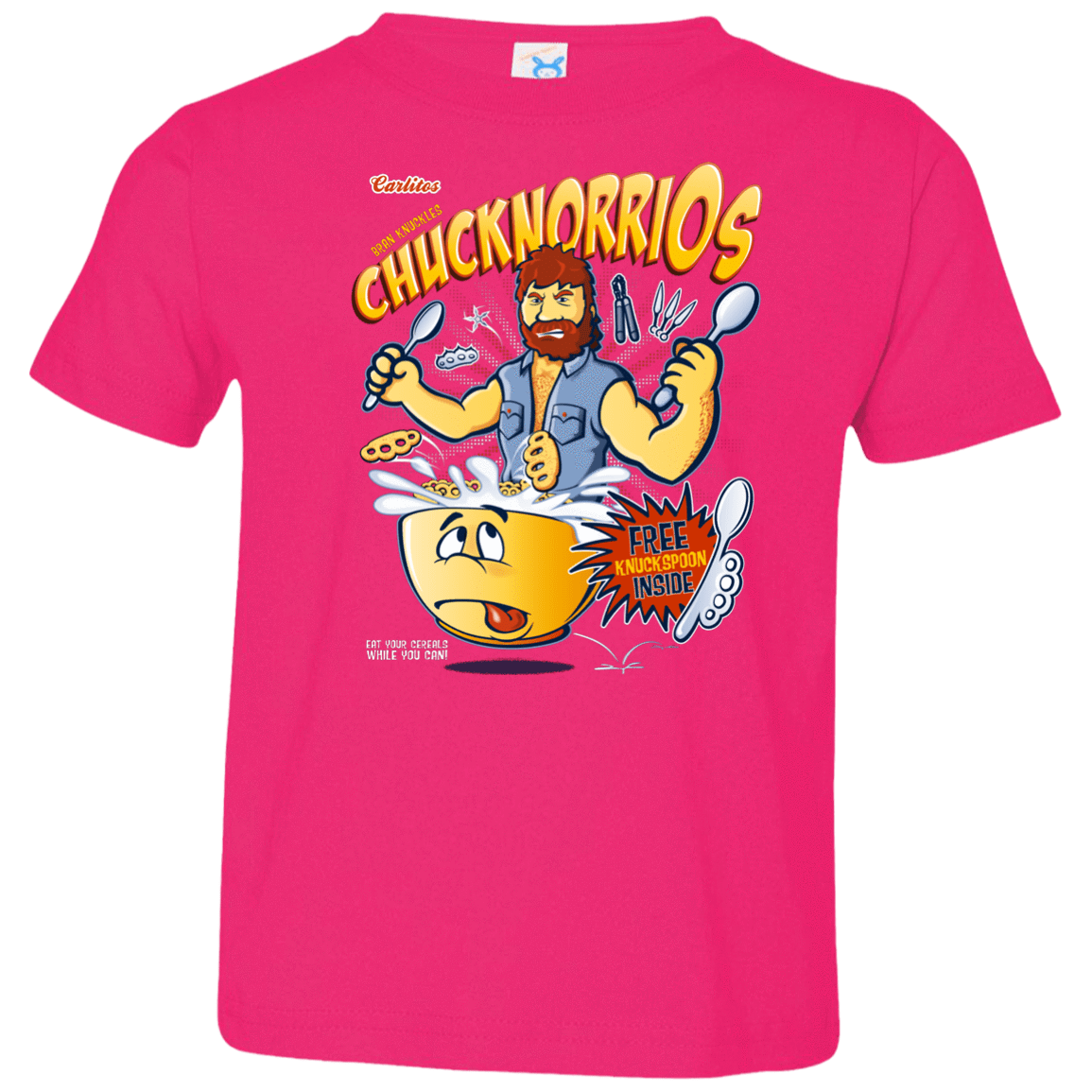 T-Shirts Hot Pink / 2T ChucknorriOs Toddler Premium T-Shirt