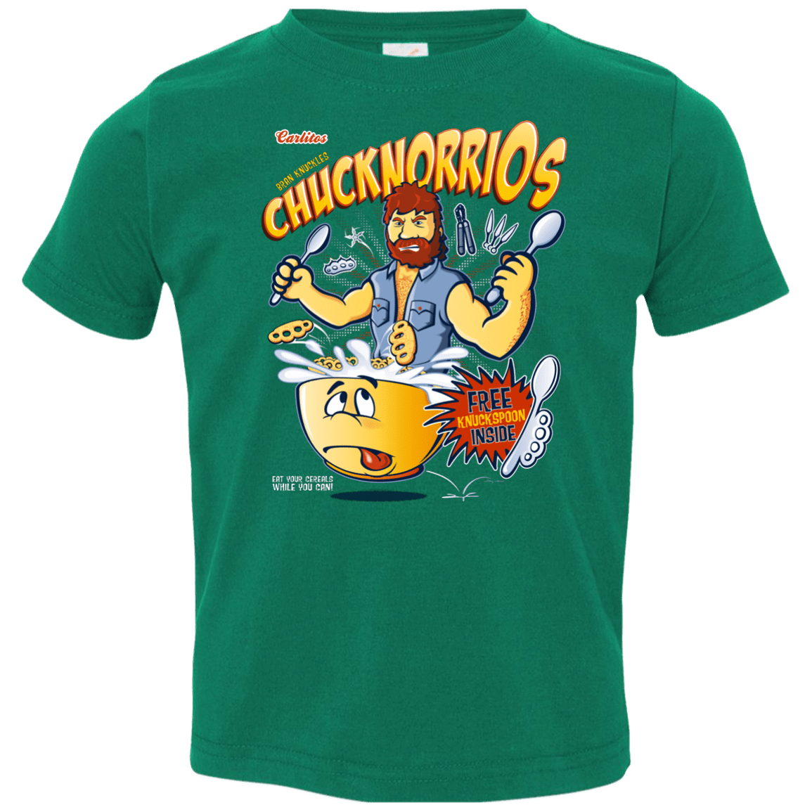 T-Shirts Kelly / 2T ChucknorriOs Toddler Premium T-Shirt