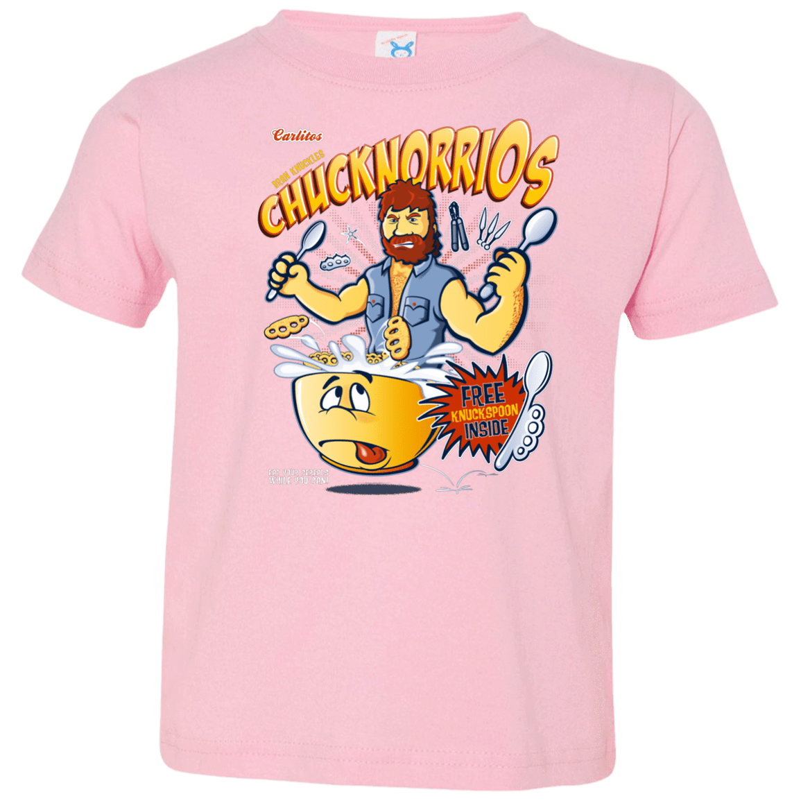 T-Shirts Pink / 2T ChucknorriOs Toddler Premium T-Shirt