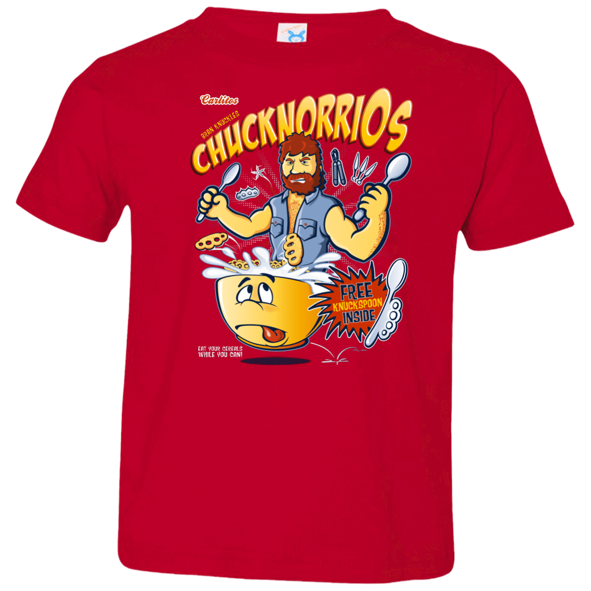 T-Shirts Red / 2T ChucknorriOs Toddler Premium T-Shirt