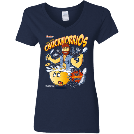 ChucknorriOs Women's V-Neck T-Shirt