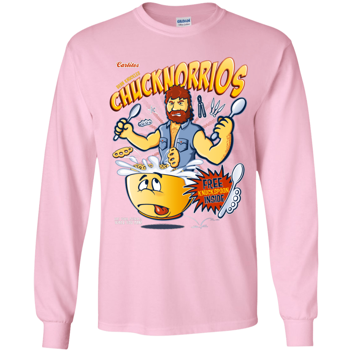 ChucknorriOs Youth Long Sleeve T-Shirt