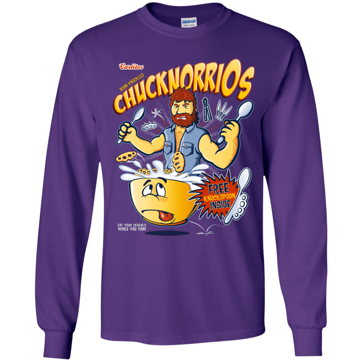 ChucknorriOs Youth Long Sleeve T-Shirt