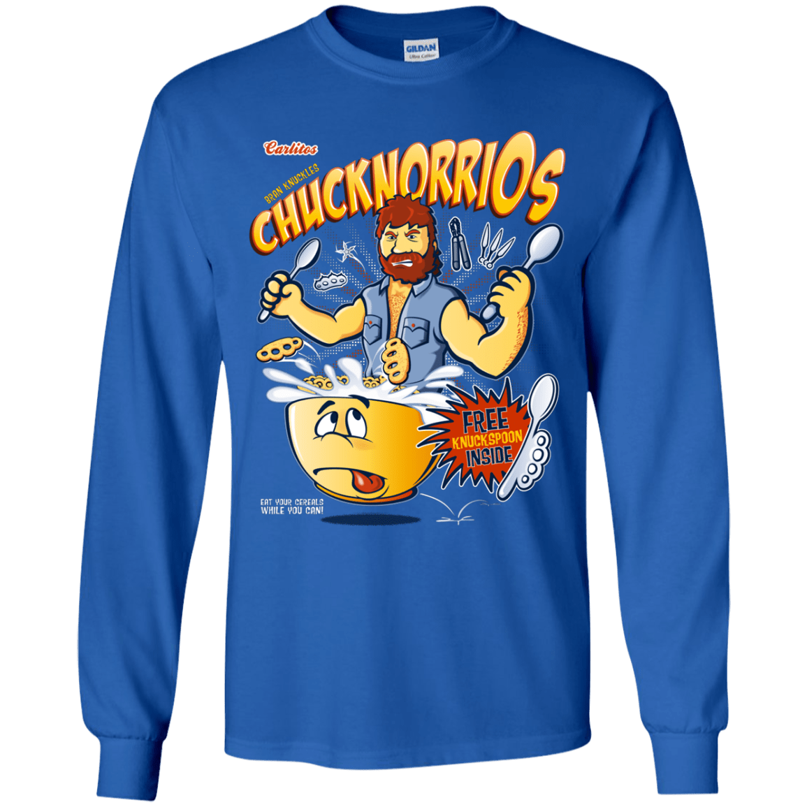 ChucknorriOs Youth Long Sleeve T-Shirt