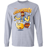 T-Shirts Sport Grey / YS ChucknorriOs Youth Long Sleeve T-Shirt