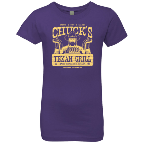 T-Shirts Purple Rush / YXS Chucks Texan Grill Girls Premium T-Shirt