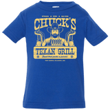 T-Shirts Royal / 6 Months Chucks Texan Grill Infant Premium T-Shirt