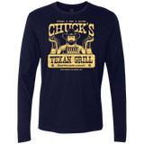 T-Shirts Midnight Navy / Small Chucks Texan Grill Men's Premium Long Sleeve