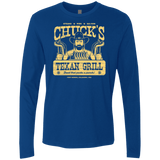 T-Shirts Royal / Small Chucks Texan Grill Men's Premium Long Sleeve