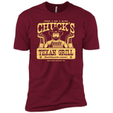 T-Shirts Cardinal / X-Small Chucks Texan Grill Men's Premium T-Shirt