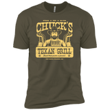T-Shirts Military Green / X-Small Chucks Texan Grill Men's Premium T-Shirt
