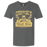T-Shirts Heavy Metal / X-Small Chucks Texan Grill Men's Premium V-Neck