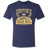 T-Shirts Vintage Navy / Small Chucks Texan Grill Men's Triblend T-Shirt