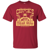 T-Shirts Cardinal / Small Chucks Texan Grill T-Shirt