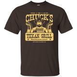 T-Shirts Dark Chocolate / Small Chucks Texan Grill T-Shirt