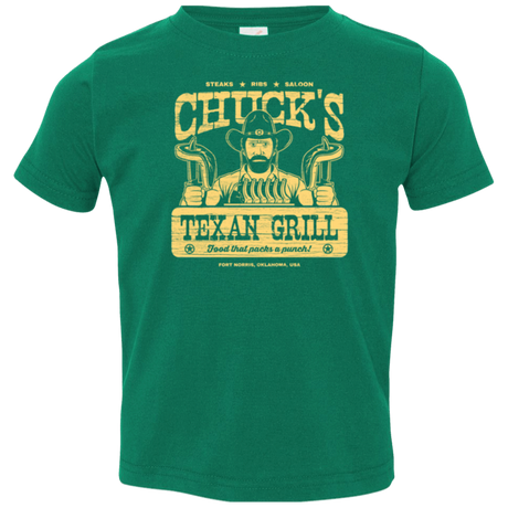 T-Shirts Kelly / 2T Chucks Texan Grill Toddler Premium T-Shirt