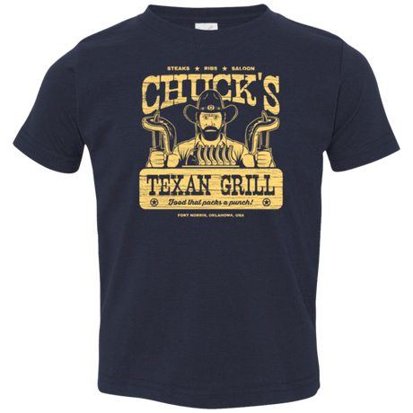 T-Shirts Navy / 2T Chucks Texan Grill Toddler Premium T-Shirt