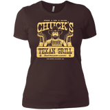 T-Shirts Dark Chocolate / X-Small Chucks Texan Grill Women's Premium T-Shirt