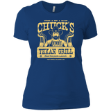 T-Shirts Royal / X-Small Chucks Texan Grill Women's Premium T-Shirt