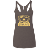 T-Shirts Macchiato / X-Small Chucks Texan Grill Women's Triblend Racerback Tank