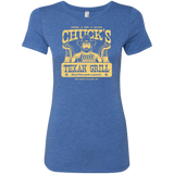 T-Shirts Vintage Royal / Small Chucks Texan Grill Women's Triblend T-Shirt