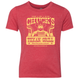 T-Shirts Vintage Red / YXS Chucks Texan Grill Youth Triblend T-Shirt