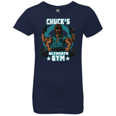 T-Shirts Midnight Navy / YXS Chucks Ultimate Gym Girls Premium T-Shirt