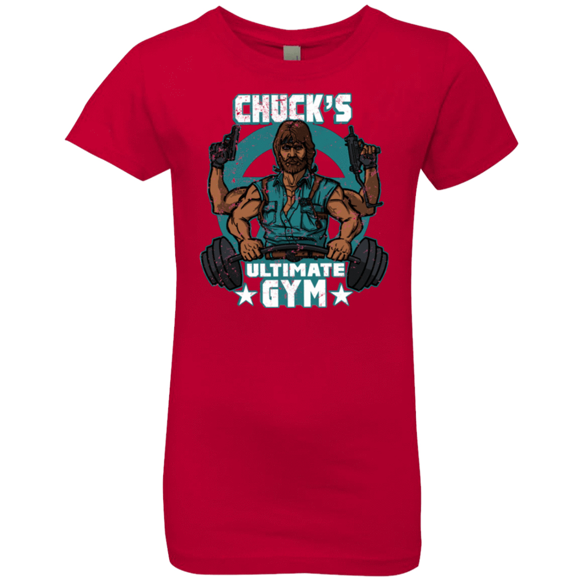 T-Shirts Red / YXS Chucks Ultimate Gym Girls Premium T-Shirt