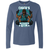 T-Shirts Indigo / Small Chucks Ultimate Gym Men's Premium Long Sleeve