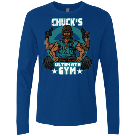 T-Shirts Royal / Small Chucks Ultimate Gym Men's Premium Long Sleeve