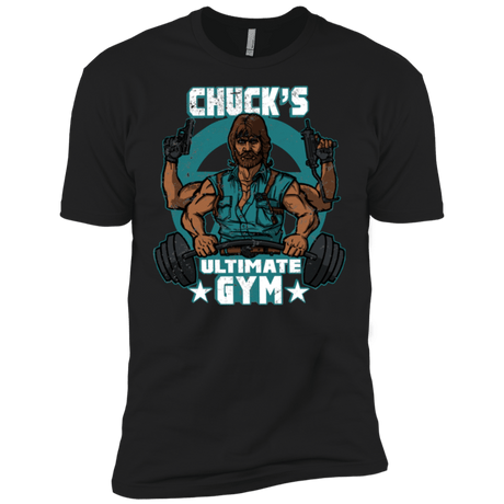 T-Shirts Black / X-Small Chucks Ultimate Gym Men's Premium T-Shirt