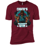 T-Shirts Cardinal / X-Small Chucks Ultimate Gym Men's Premium T-Shirt