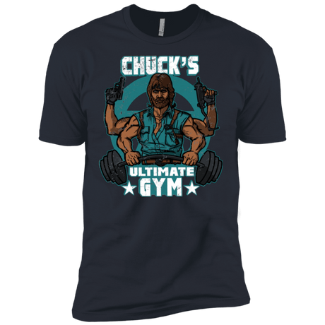 T-Shirts Indigo / X-Small Chucks Ultimate Gym Men's Premium T-Shirt