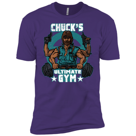 T-Shirts Purple Rush/ / X-Small Chucks Ultimate Gym Men's Premium T-Shirt