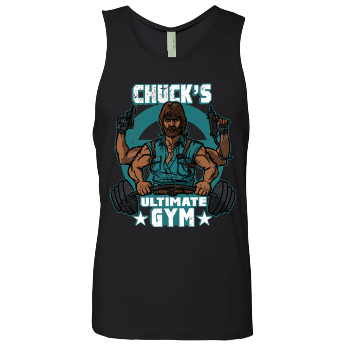 T-Shirts Black / Small Chucks Ultimate Gym Men's Premium Tank Top