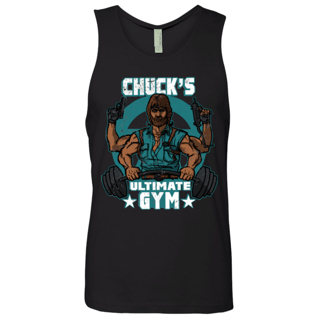 T-Shirts Black / Small Chucks Ultimate Gym Men's Premium Tank Top