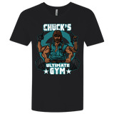 T-Shirts Black / X-Small Chucks Ultimate Gym Men's Premium V-Neck