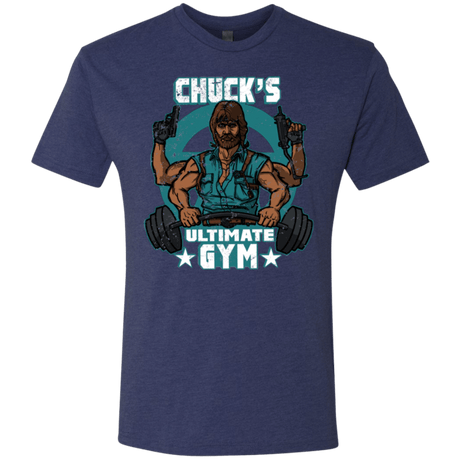 T-Shirts Vintage Navy / Small Chucks Ultimate Gym Men's Triblend T-Shirt