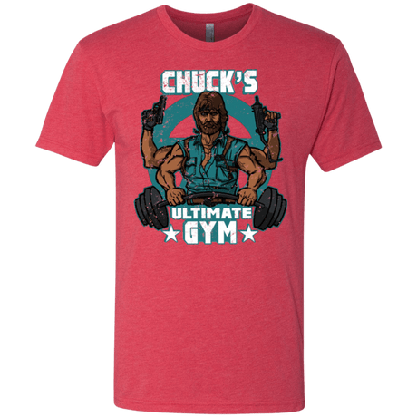 T-Shirts Vintage Red / Small Chucks Ultimate Gym Men's Triblend T-Shirt